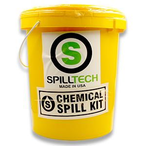 CHEMICAL SPILL KIT-YELLOW-BUCKET